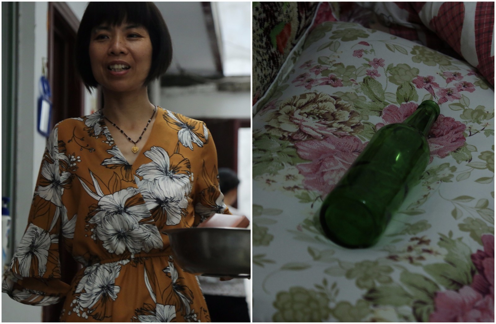 独臂妈妈带病陪读 为省治疗钱每晚枕酒瓶睡_新浪看点