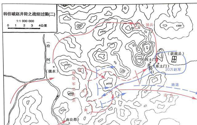 而井陉又称土门关.俗话说:守山守关.