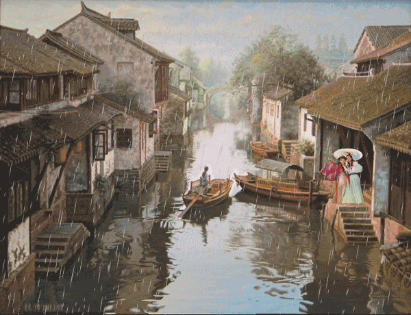 就是江南水乡如周庄西塘了第一个蹦到我们脑海里的