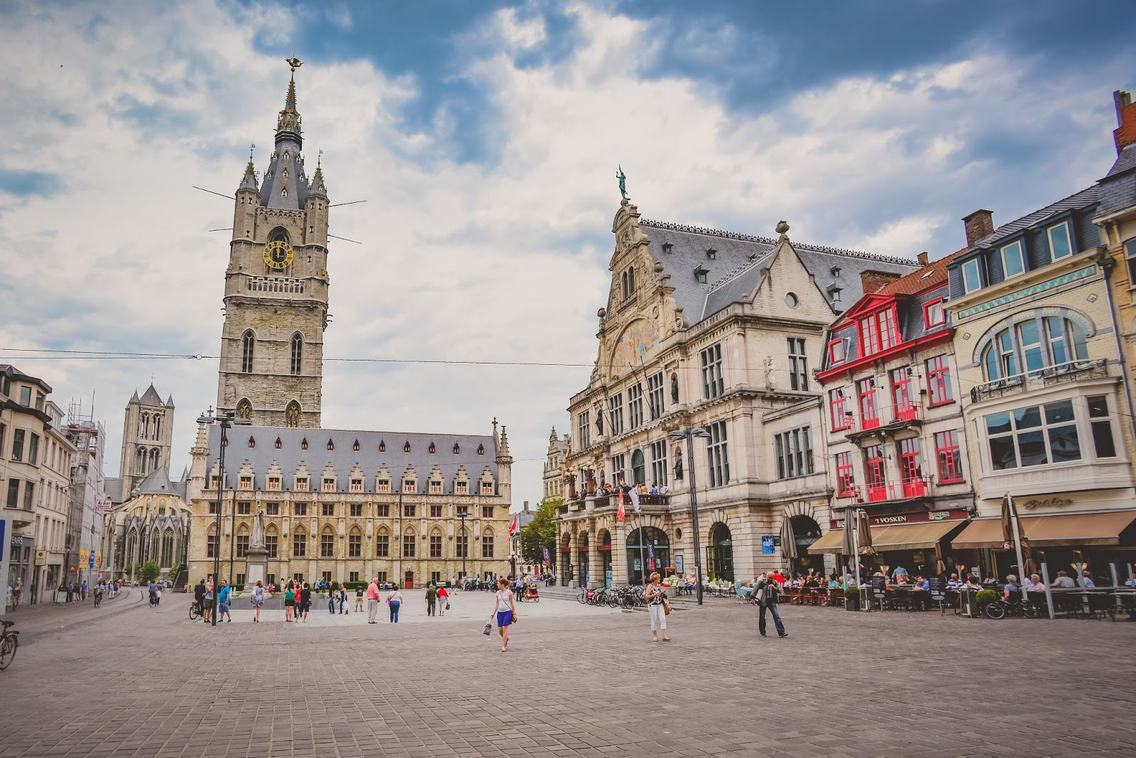 值得细细品味的欧洲古城比利时根特 曾仅次于巴黎的欧洲第二大城