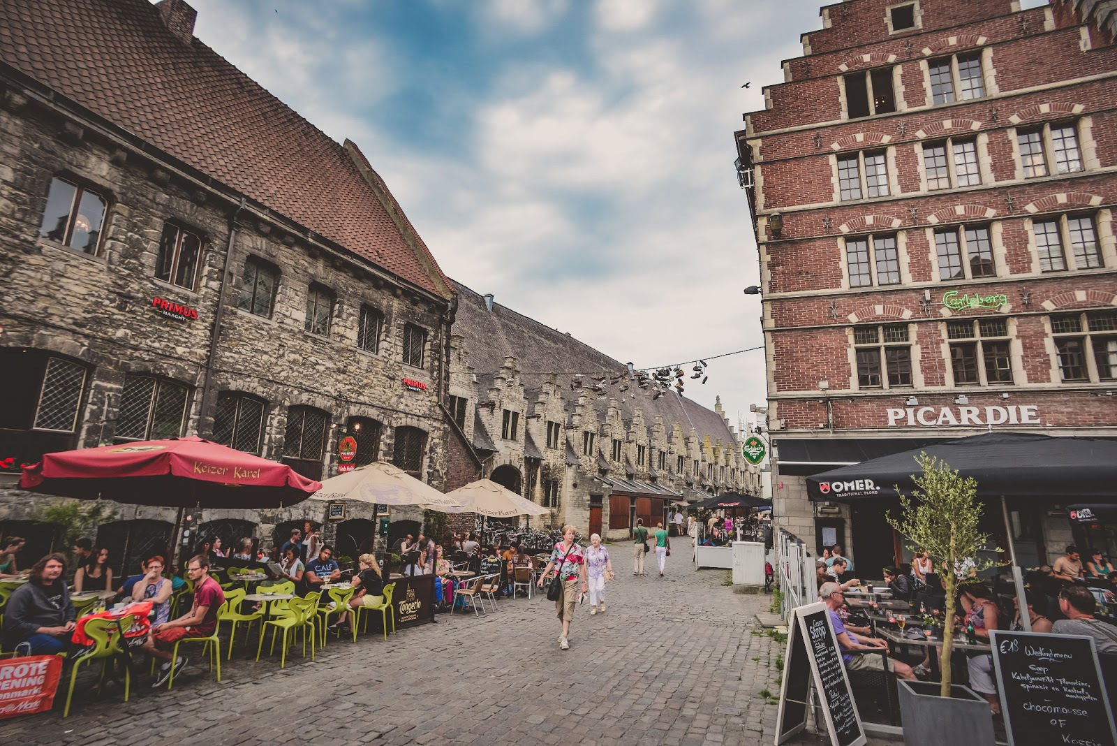 值得细细品味的欧洲古城比利时根特 曾仅次于巴黎的欧洲第二大城