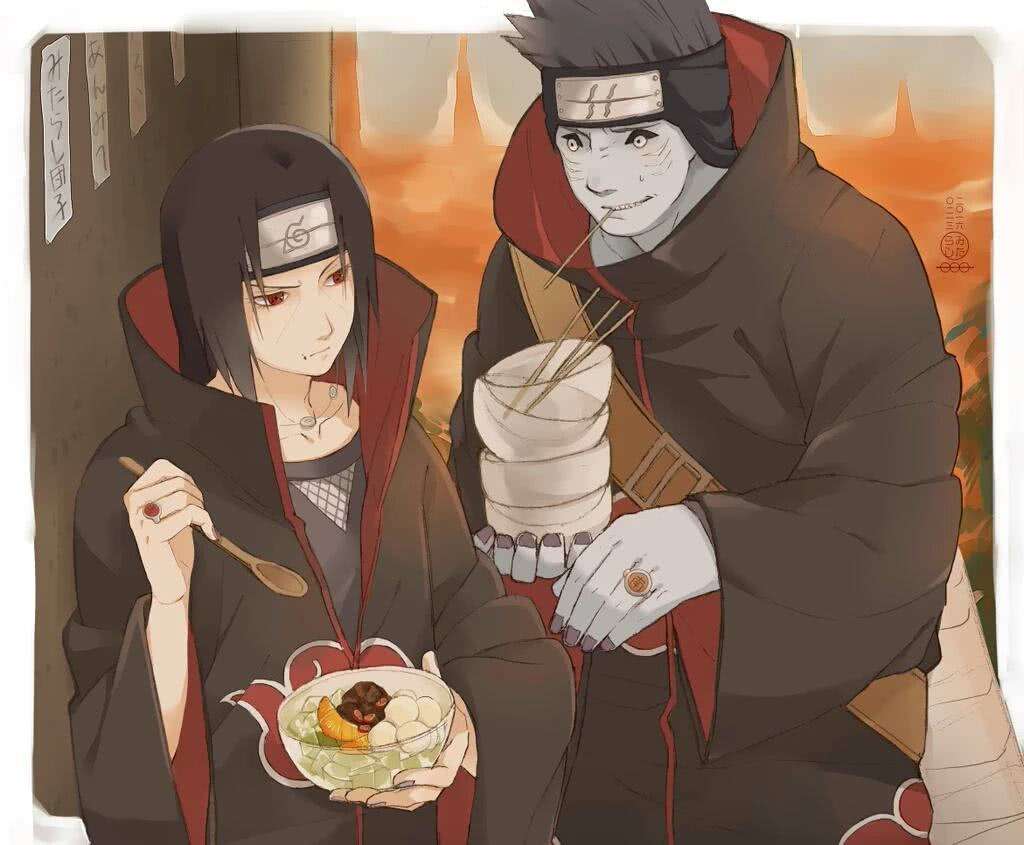 火影忍者鼬鲛组合只是表面兄弟鼬曾控制过鬼鲛