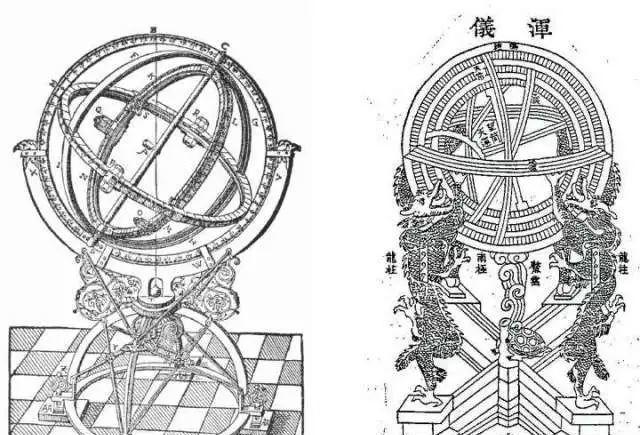 据说,张衡的绘画题材中,包括人物画和还天文器具,而且他绘制的浑天仪