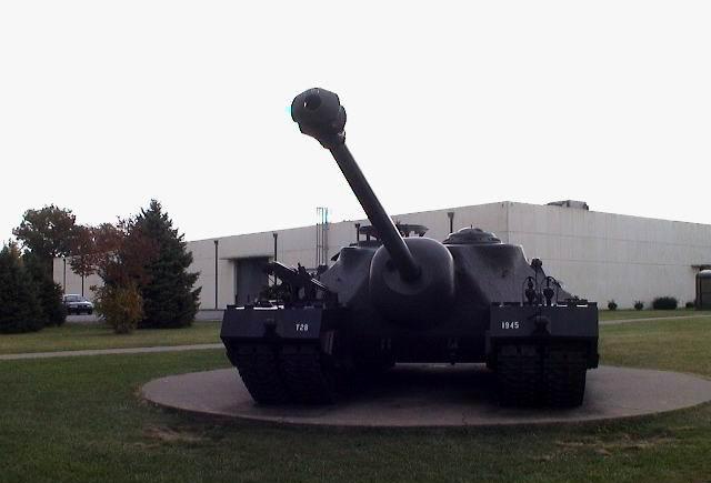 钢铁巨兽-t-28超级重型坦克(美国)