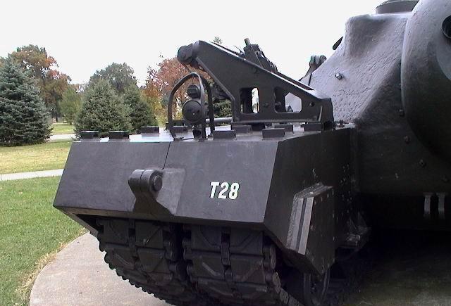 钢铁巨兽-t-28超级重型坦克(美国)