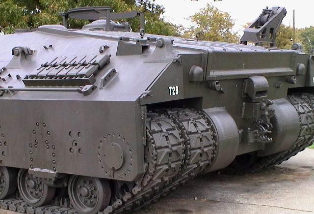 钢铁巨兽-t-28超级重型坦克(美国)