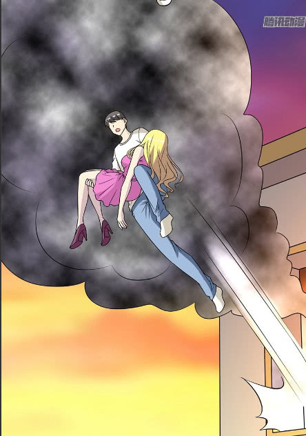 搞笑漫画拼死从火场抱下来的女朋友原来不是个人