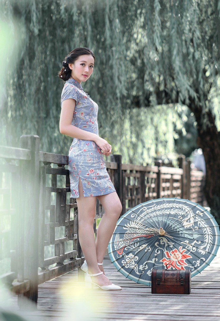 人像摄影(江南风情古韵美女)