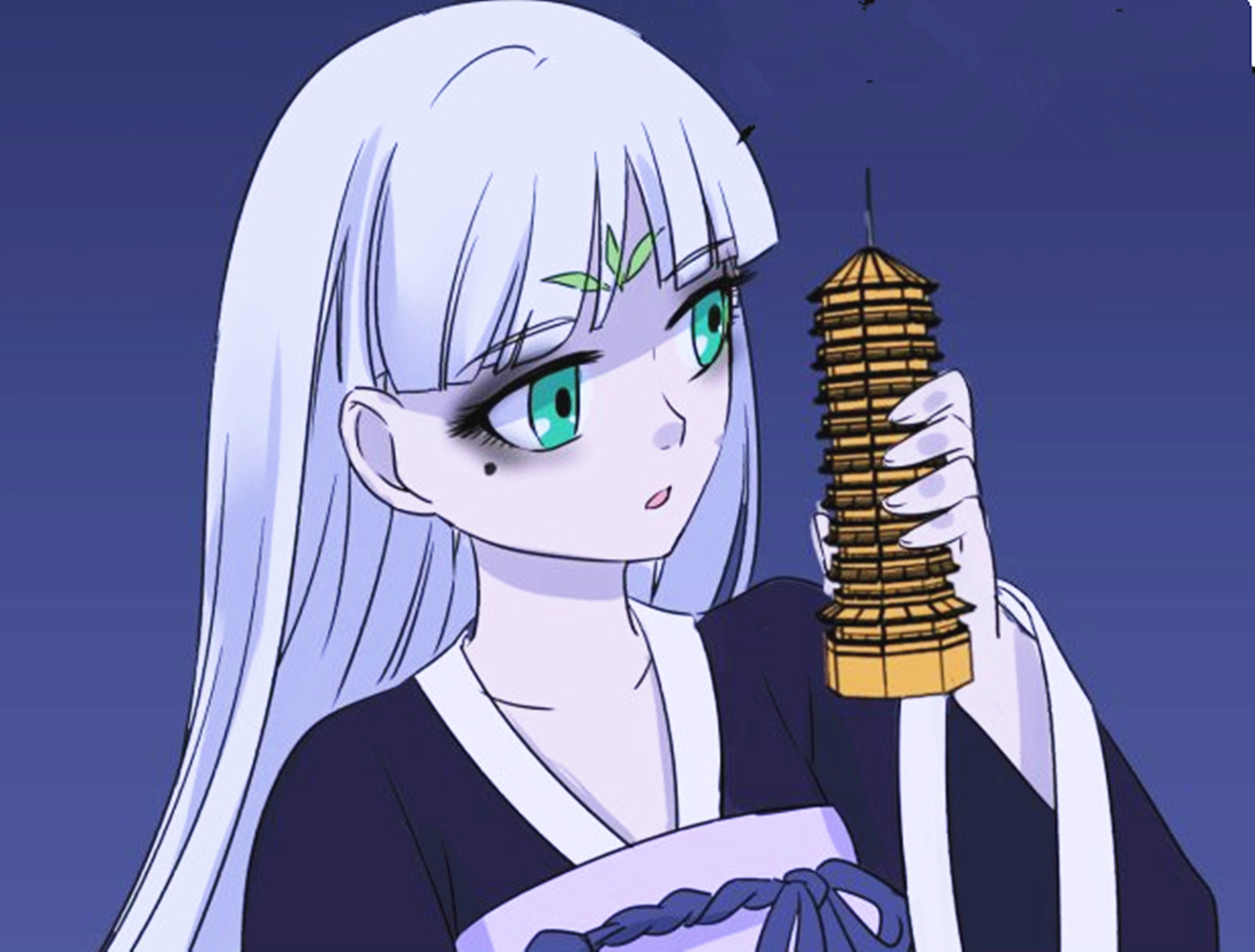 国漫中登场的孟婆,和印象里完全不一样,第一位堪称女神!