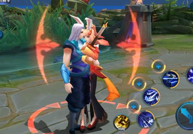 王者荣耀 庞统元歌在3d视角下还是很帅的 傀儡比公孙离高好多