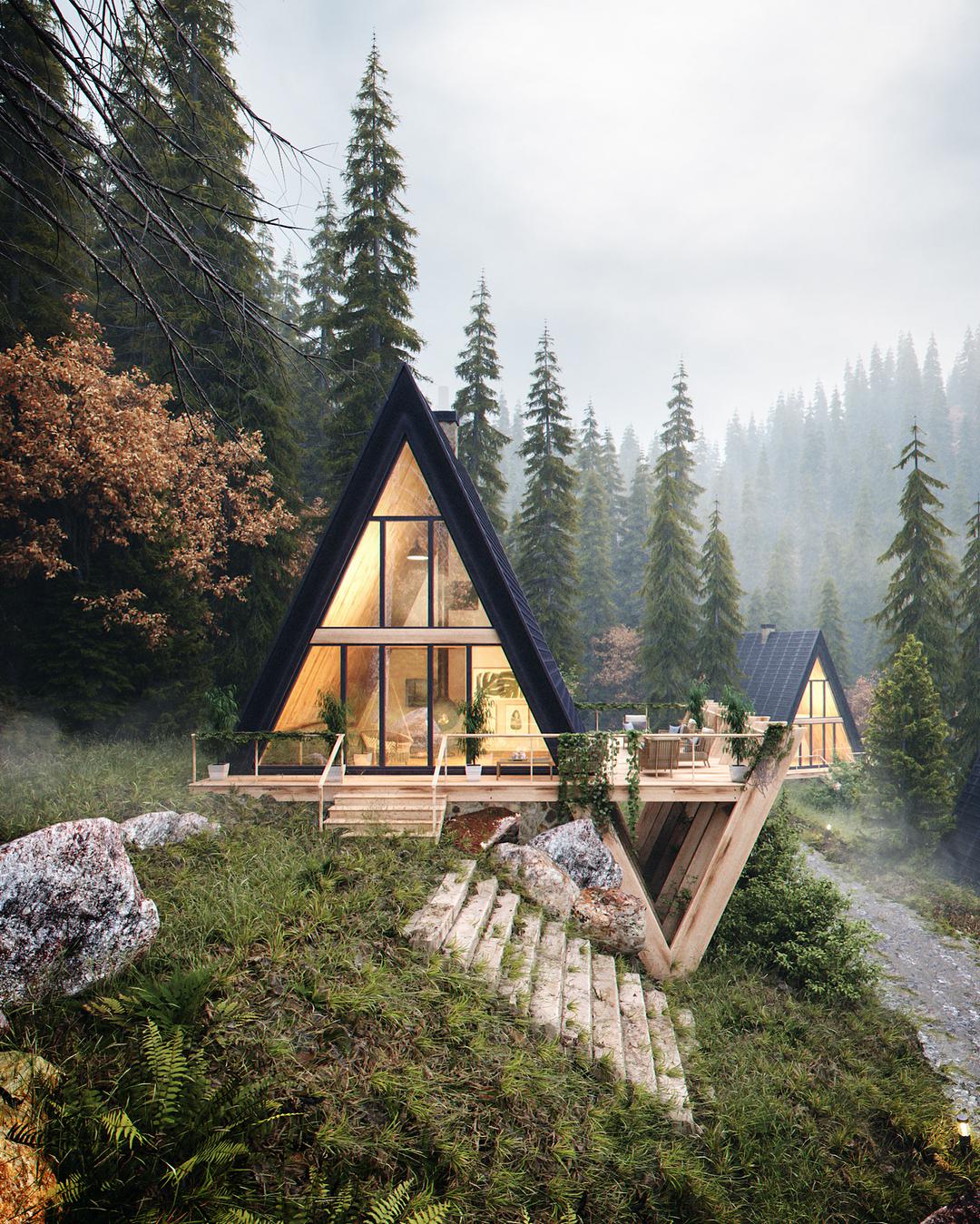 三角屋|思维|建筑|三角_新浪新闻