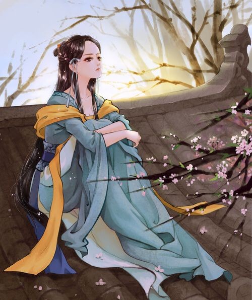 古风二次元动漫女生头像若要梦想实现先从梦中醒来