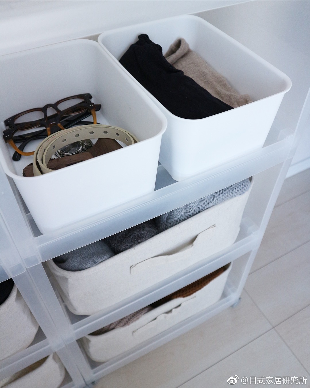 收纳的本质不是归置物品本身,而是对物品进行分类,处理