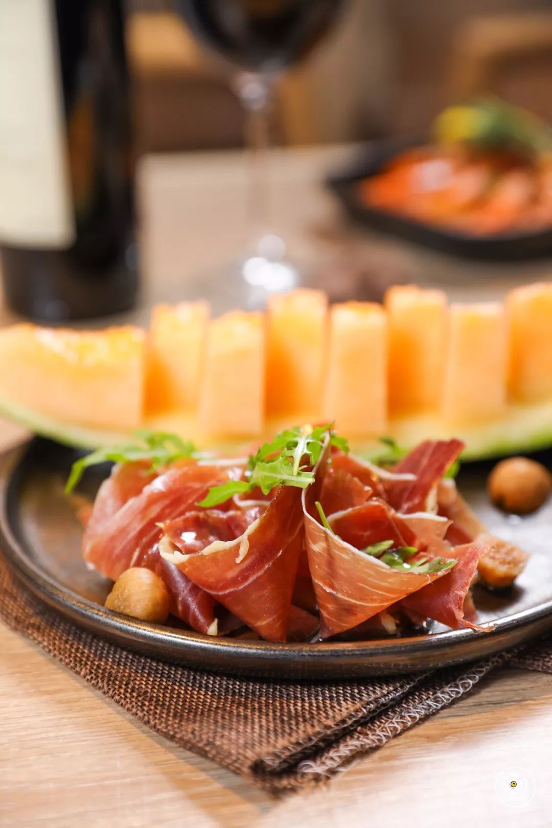 搭配 脆甜的哈密瓜