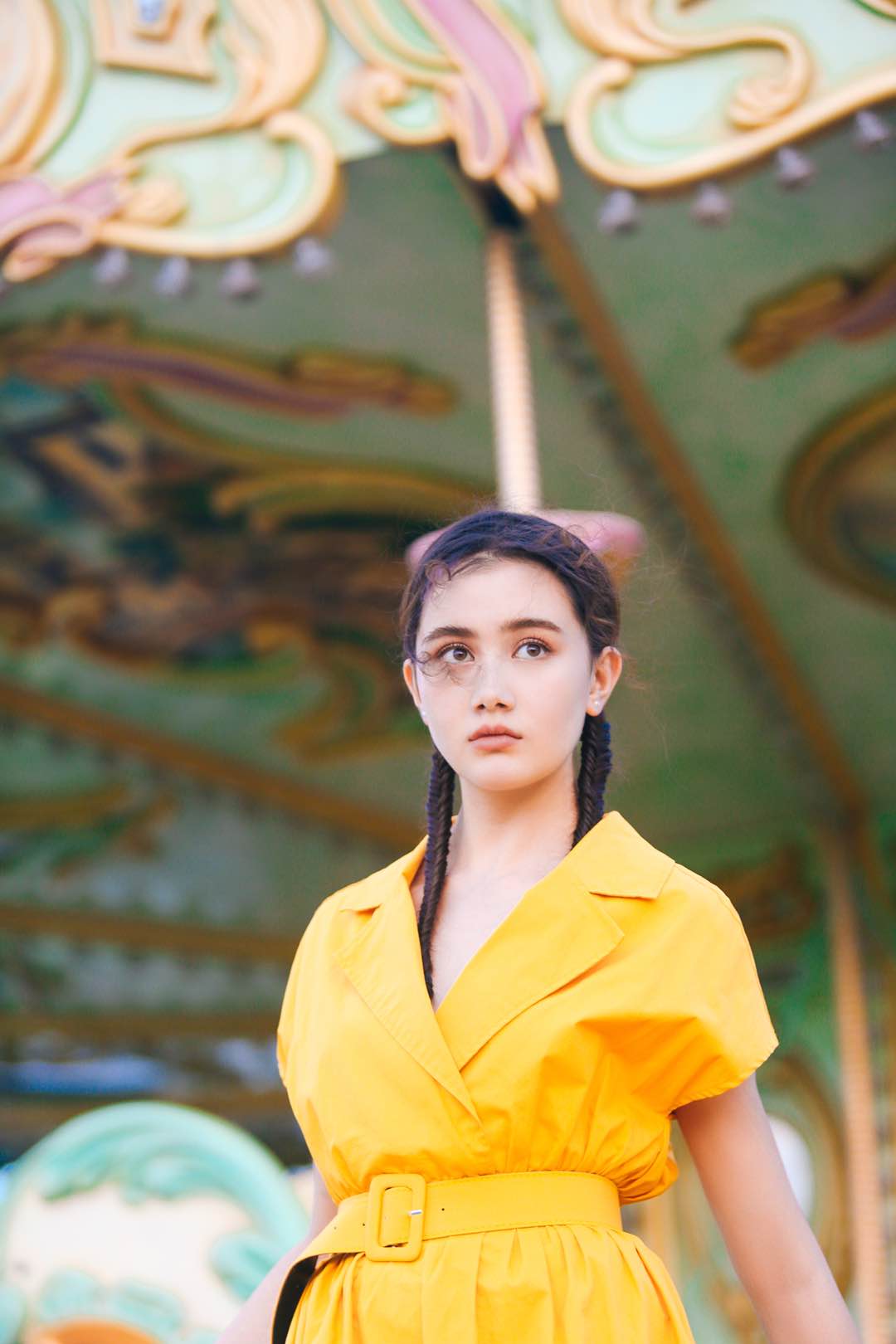 中央戏剧学院大一新生娜菲沙娜菲莎nafesa前来报道未来可期