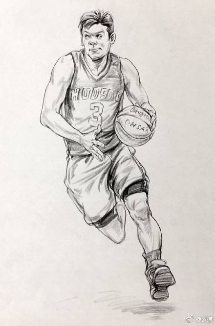 速写运动中的人