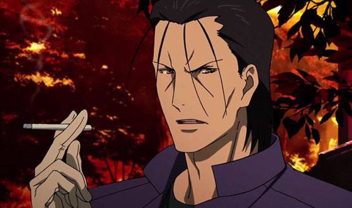 威压袭来盘点动漫中那些硬汉子