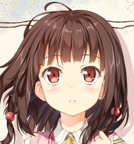 二次元少女头像图1人见人爱图2呆萌可爱图3白璧无瑕