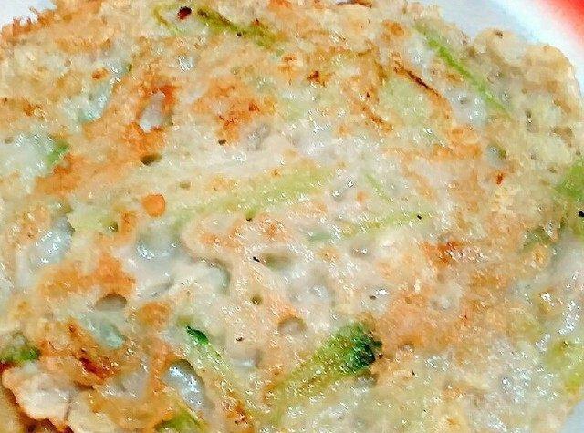 特别适合在这个夏天享用的一道潮汕美食——丝瓜烙