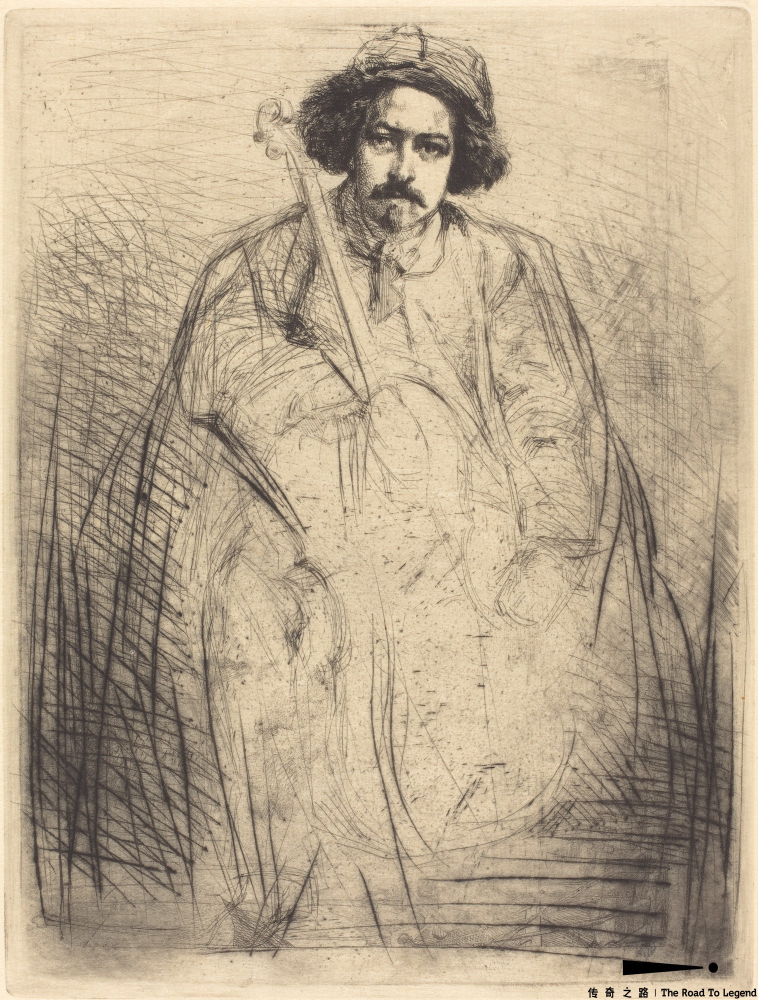 惠斯勒,美国19世纪伟大的艺术画家