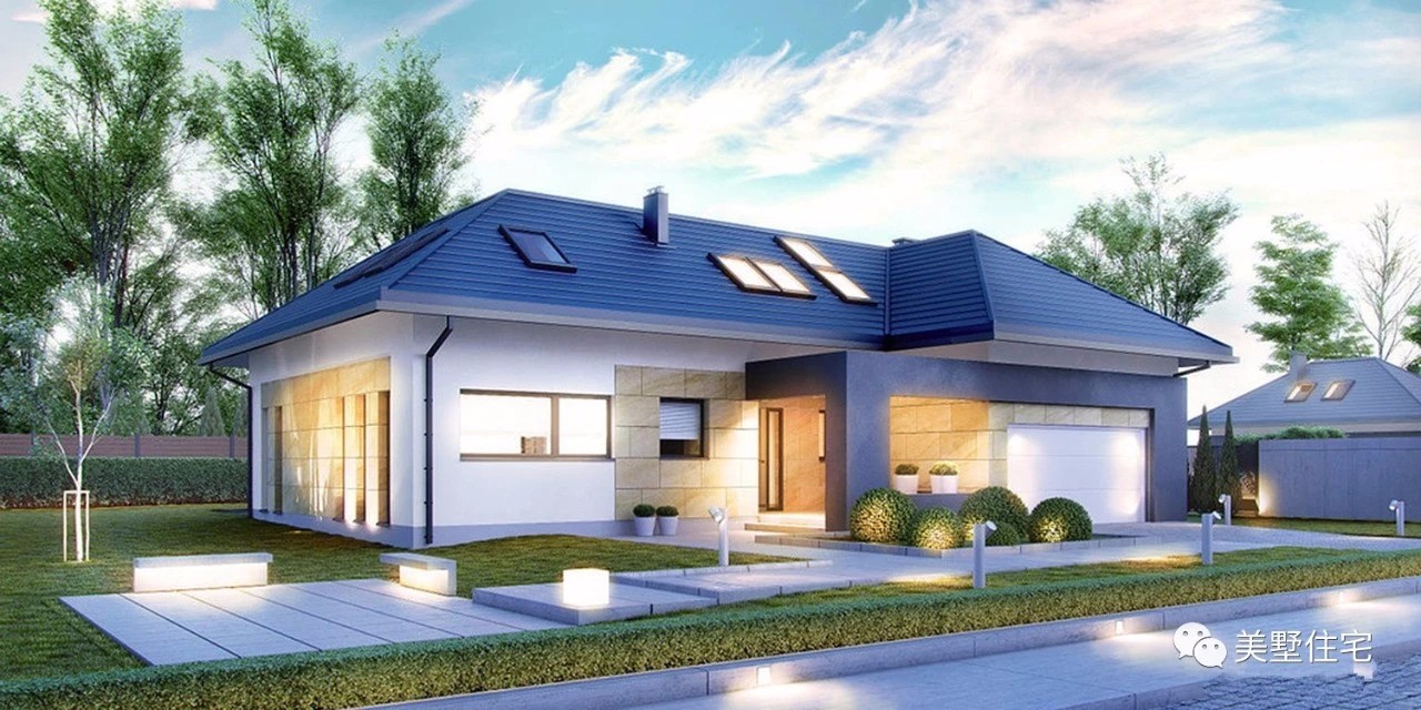 22款现代风精致小别墅真美