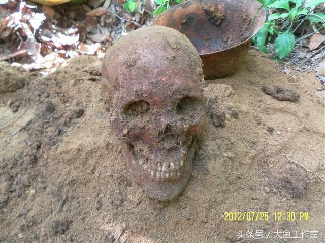 小兴安岭密林中发现侵华日军遗骨还有身份牌历史不可否认