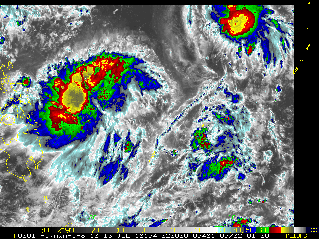 今年第9号台风"山神"10号台风"安比"正在酝酿