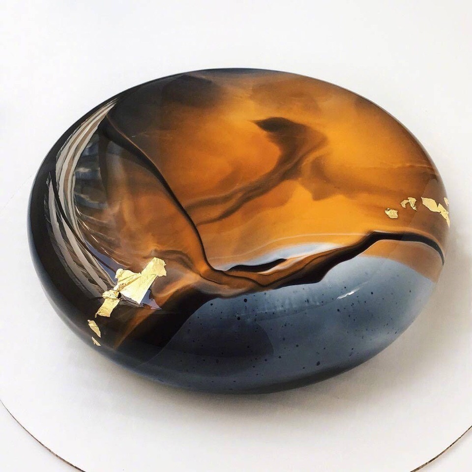 俄罗斯ksenia镜面蛋糕( ins:ksenia.penkina )