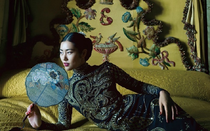 刘雯,很有味道的一组中国风大片