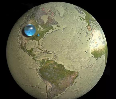 假如把地球上的海水抽干,世界会变成什么样的景象呢?