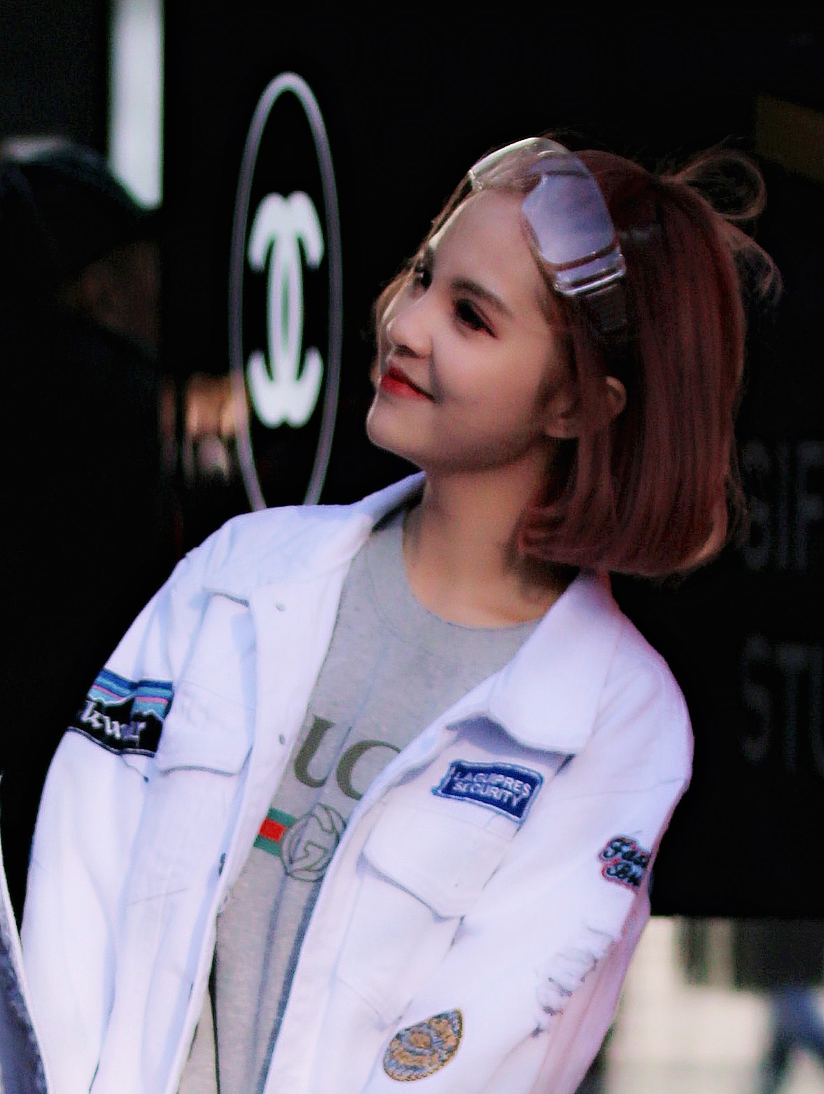 北京三里屯遇到一位温柔可爱,笑容很美的女孩