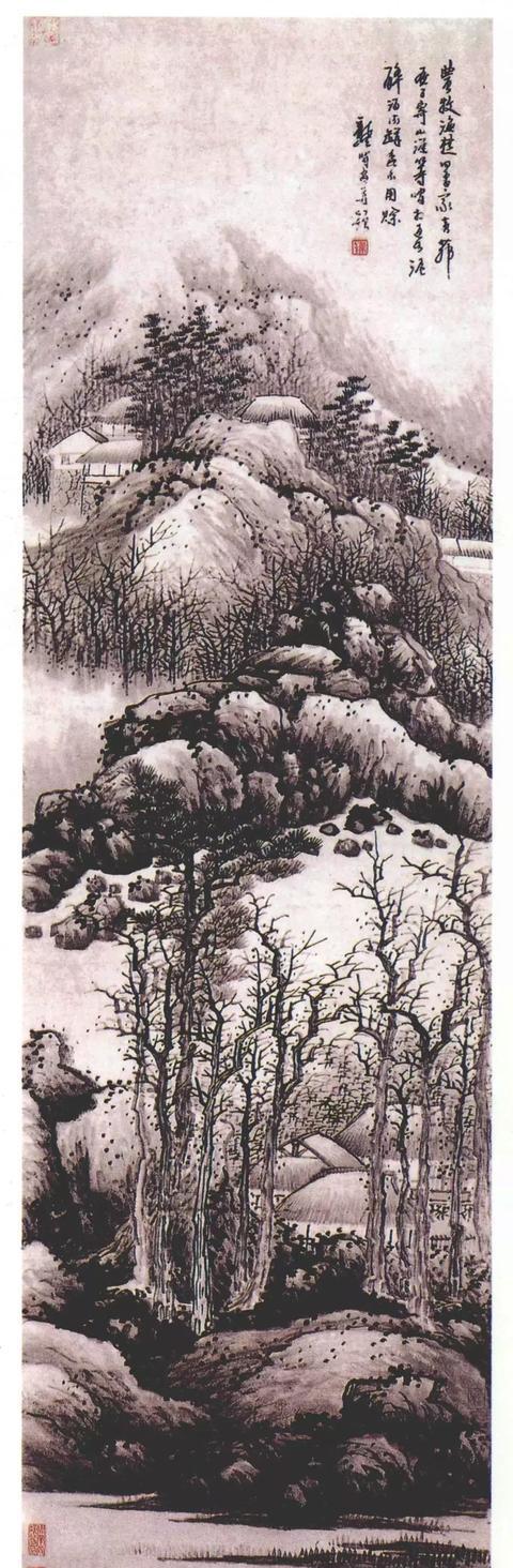 龚贤:半生飘零 在黑色山水中找到清凉世界|龚贤|丘壑|山水画_新浪新闻