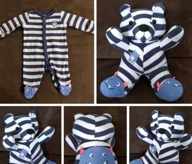 孩子的旧衣服旧袜子可以做玩具你知道吗?