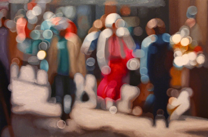 近视眼中的世界,太真实了