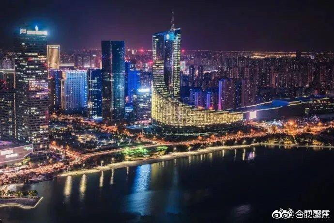 合肥天鹅湖夜景亮化9月开工：181栋建筑亮化提升 每周末上演灯光秀