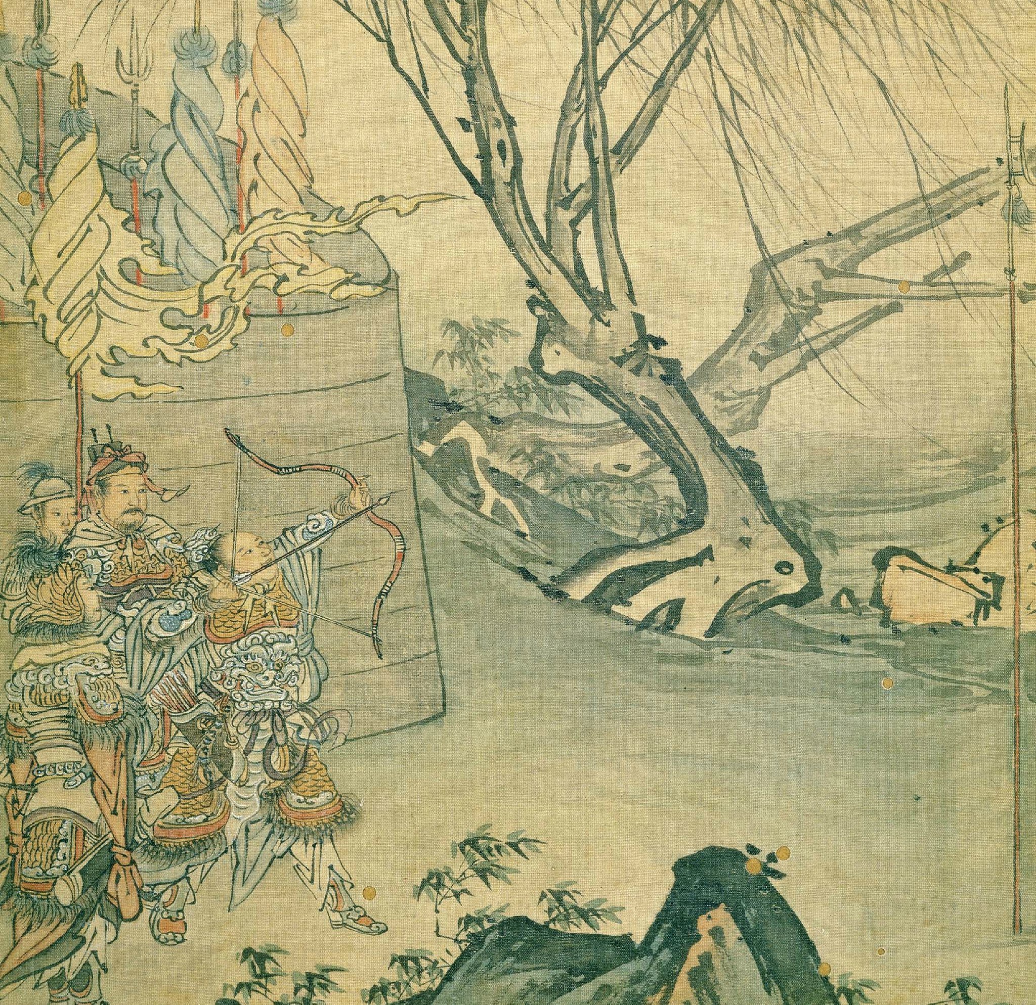 佚名旧传戴进太平乐事台北故宫博物院藏高清大图