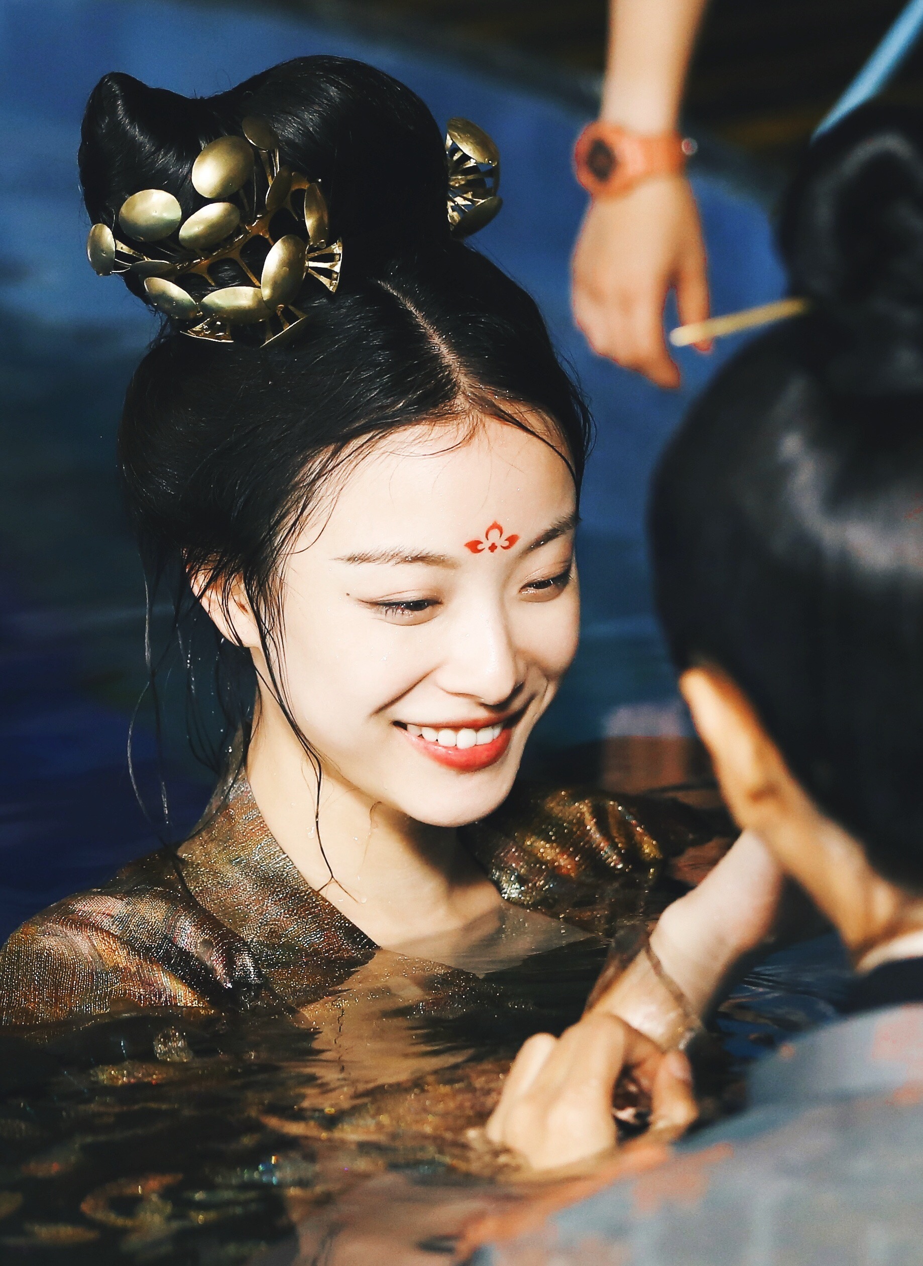 电视剧天盛长歌倪妮的逆天美颜真的太美了出水芙蓉