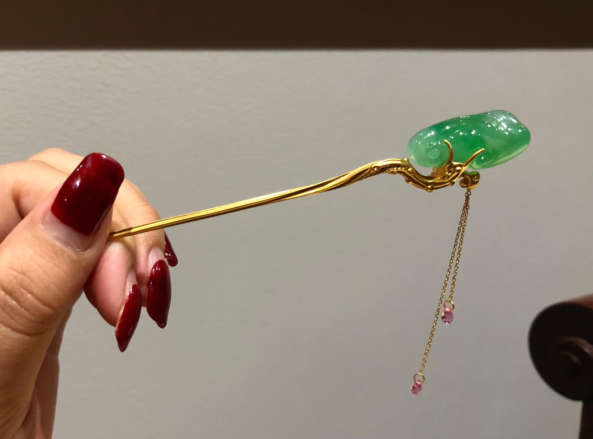 为什么女孩们会对发簪痴迷|翡翠|发簪|钟意_新浪新闻