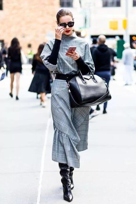 秋天裙子配靴子才最美,小姐姐记住这几点,收藏好!