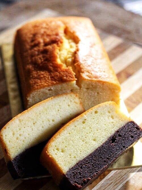 来了一大块常温蛋糕