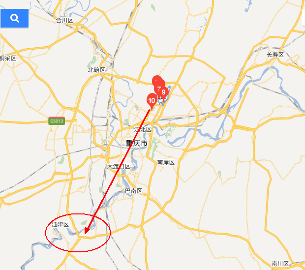 重庆第二机场你们会觉得是在哪里?九龙坡、璧