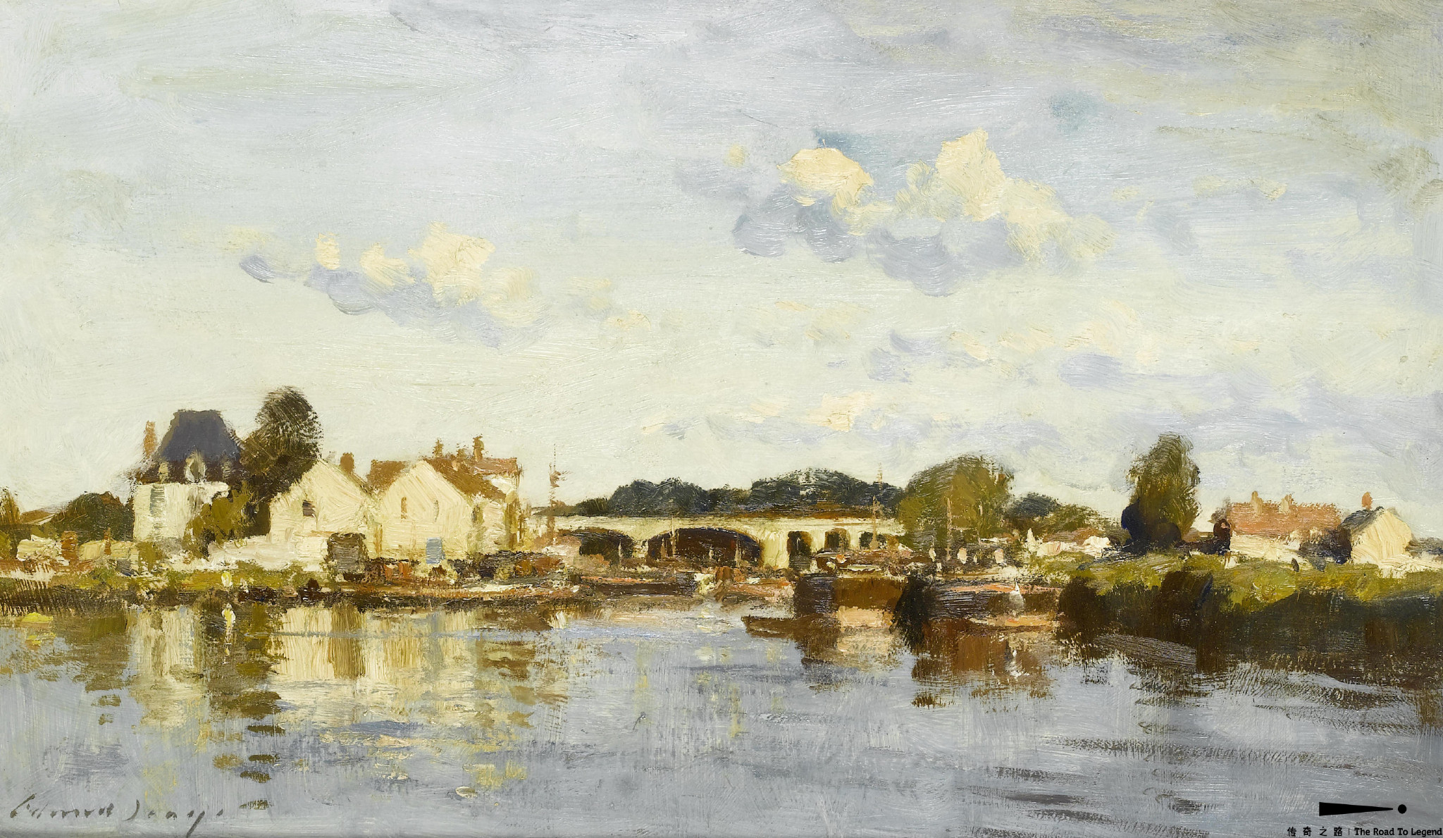 英国著名风景画家爱德华西戈的绘画近几年很受推崇尤其是水彩画