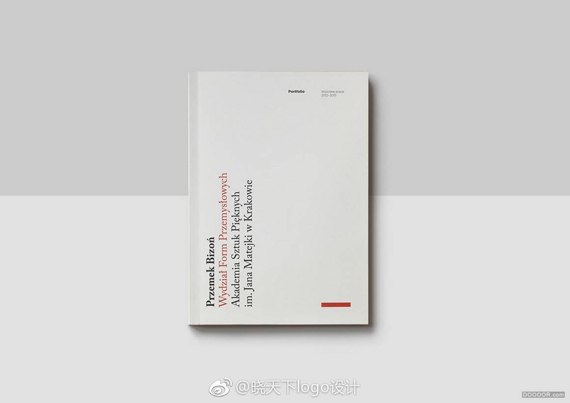 przemek简洁白色系书籍封面设计集 作者przemek bizoń