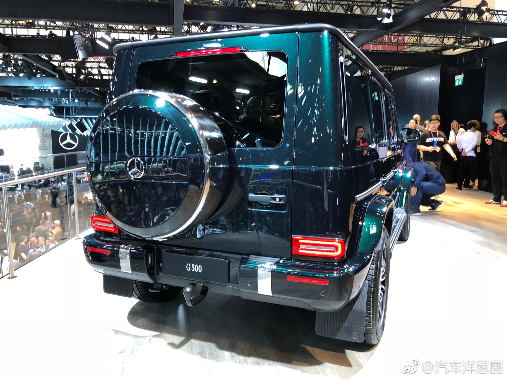 硬派suv大杀器!奔驰全新g级北京车展实拍