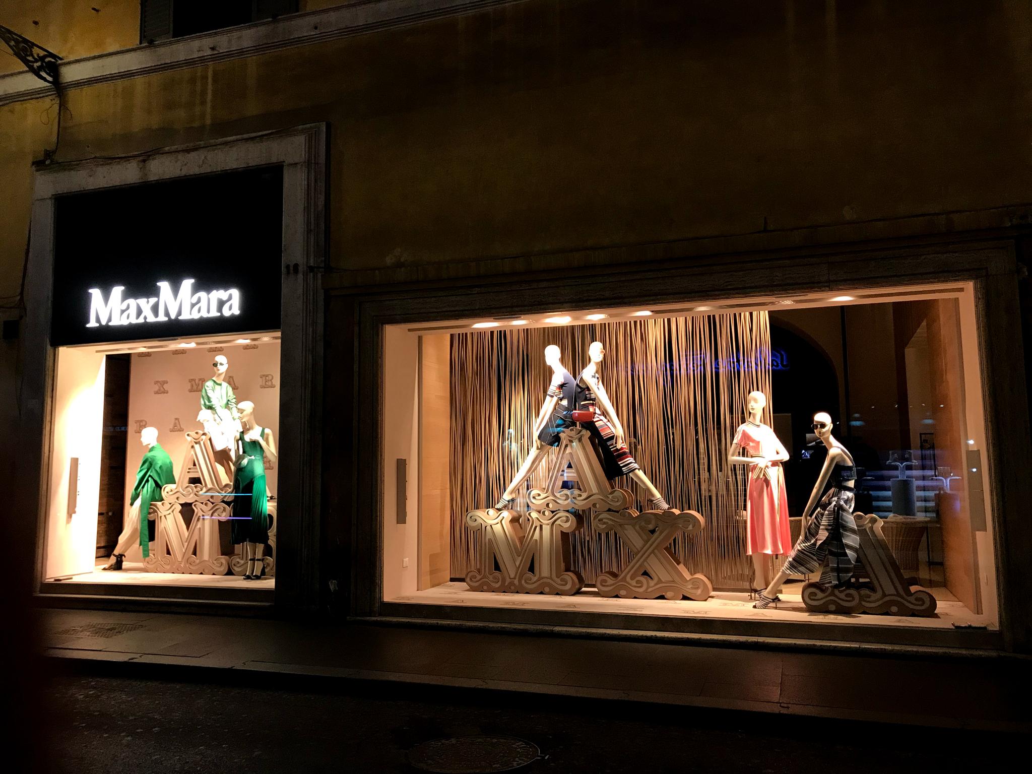 奢侈品牌的橱窗设计