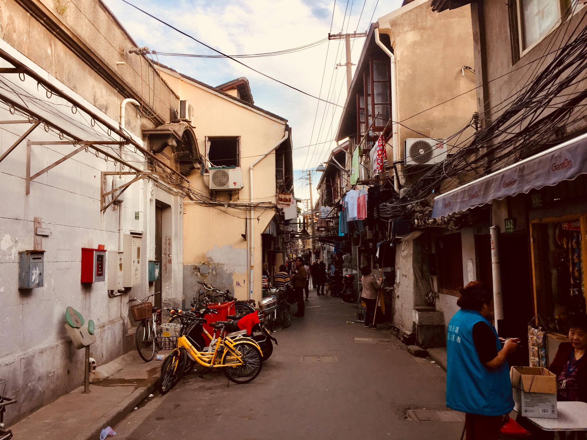 手机随手拍上海旧弄堂