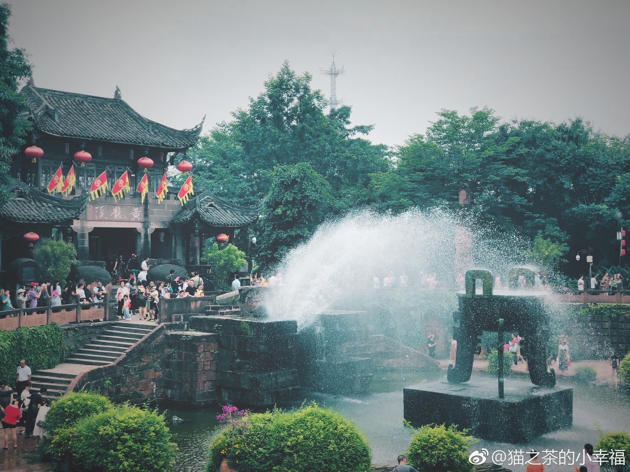 黄龙溪古镇,成都人民夏季玩水首选之地,水战大幕已拉开|黄龙溪古镇