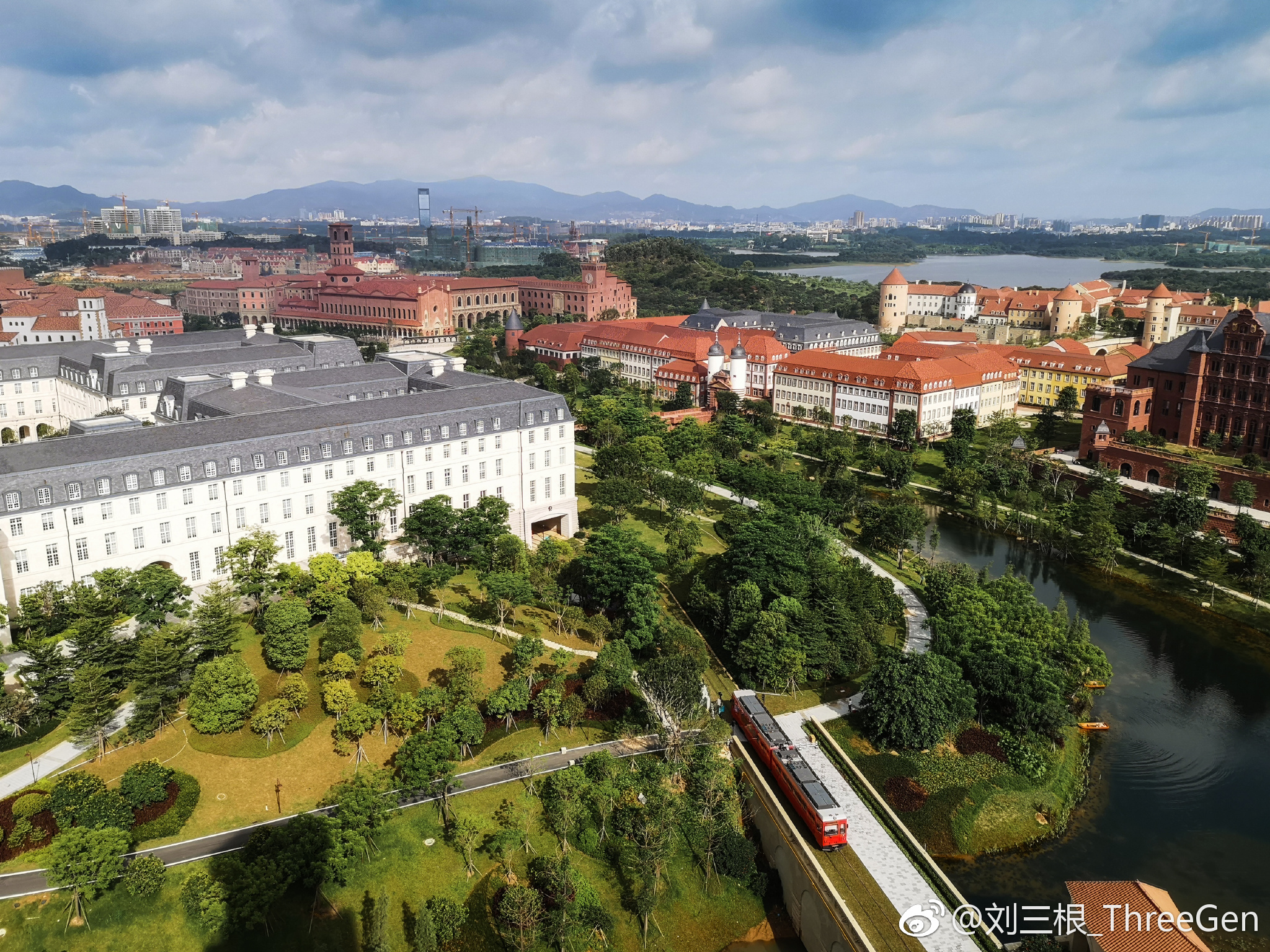 使用华为p20 pro拍摄的华为松山湖基地