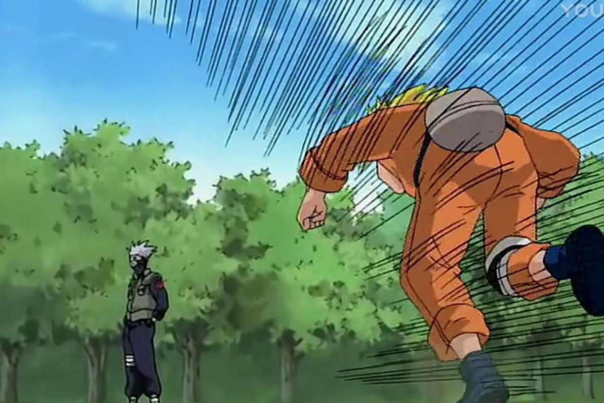 火影忍者: 卡卡西首次使用体术奥义,网友: "千年杀"这样来的啊!