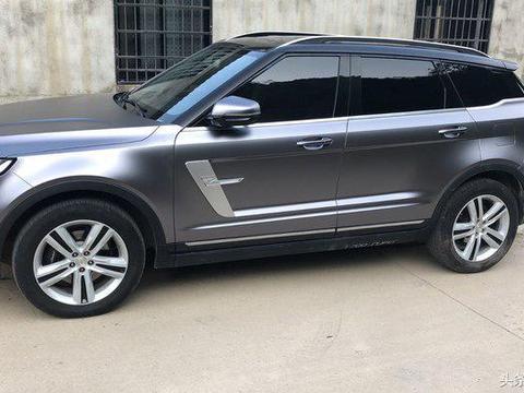 众泰t700的逆袭,全车改色后比路虎还好看